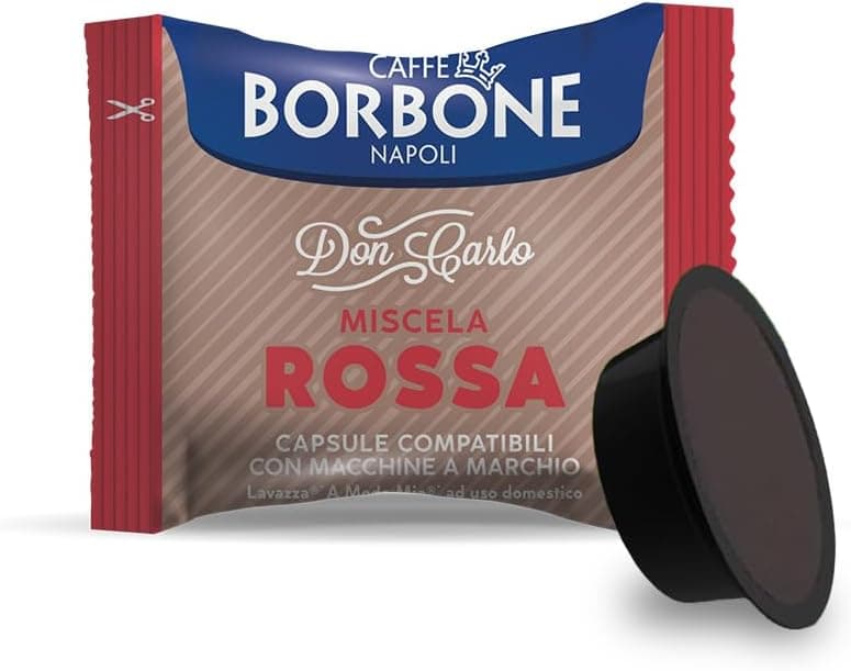 Offerta -21%: Caffè Borbone Don Carlo, Miscela Rossa a 18,67€