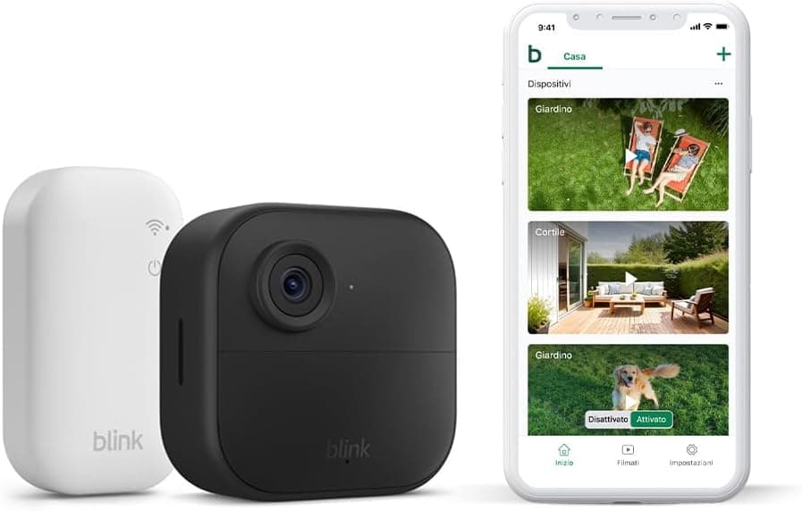 Offerta -50%: Videocamera Blink Outdoor 4 a soli 39,99€!