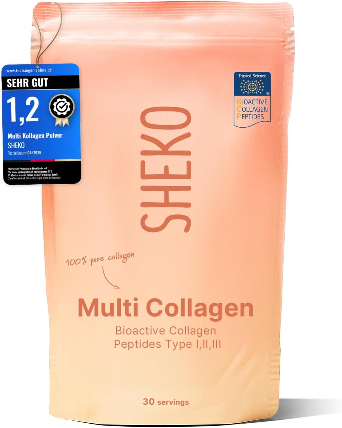 Offerta -24%: Collagene Idrolizzato SHEKO a soli 26,55€!