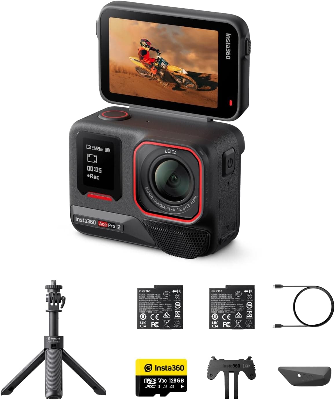 Offerta -21%: Insta360 Ace Pro 2 Pack Essenziale a soli 369€!