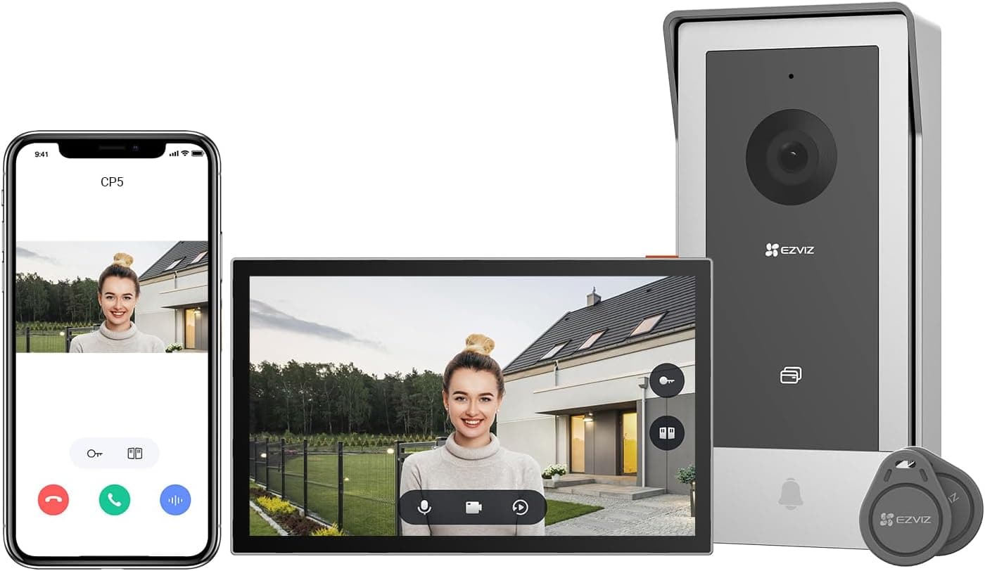 Offerta -25%: EZVIZ CP5 Videocitofono WiFi a soli 149,99€!