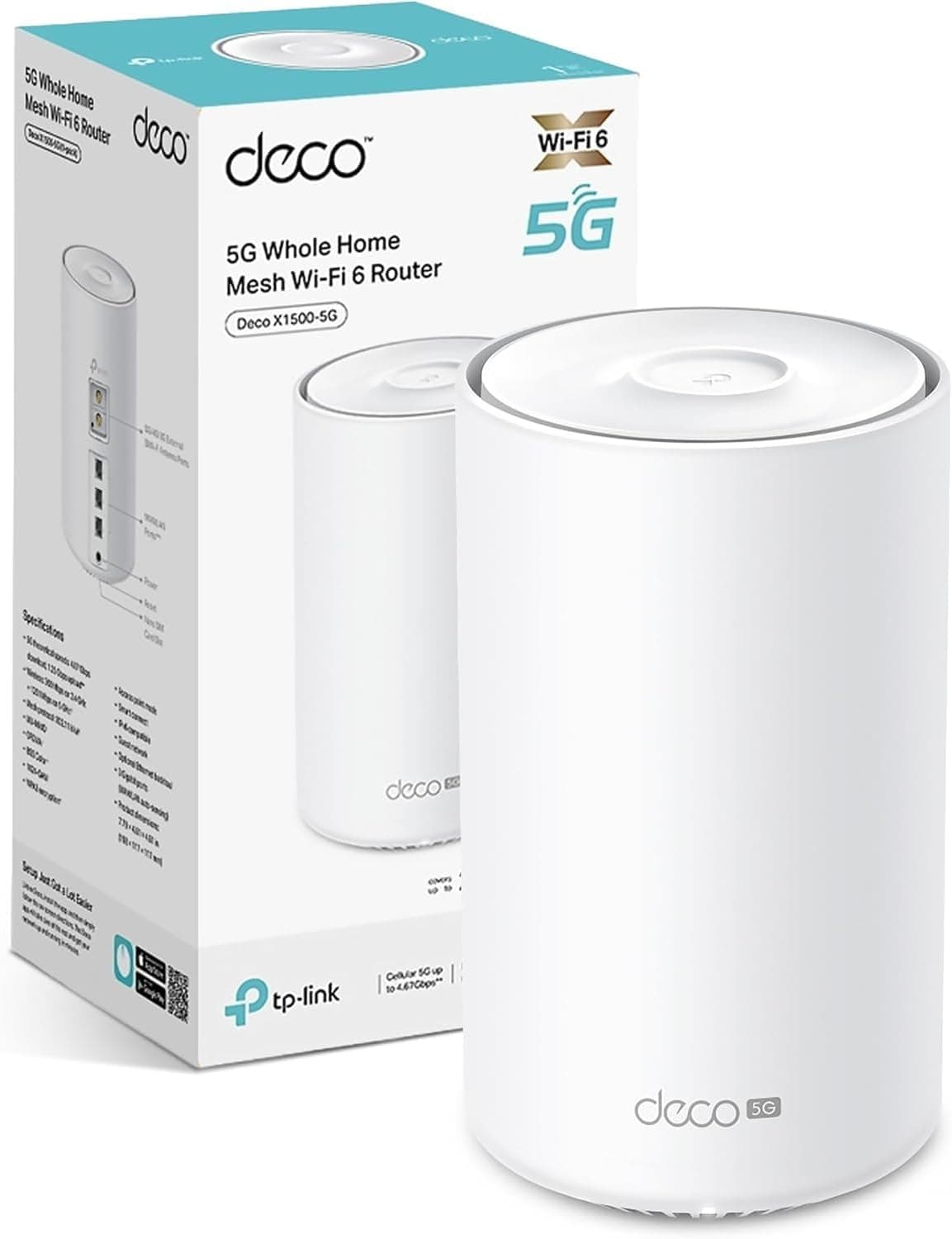Offerta -26%: TP-Link Deco X1500-5G a soli 199,99€!