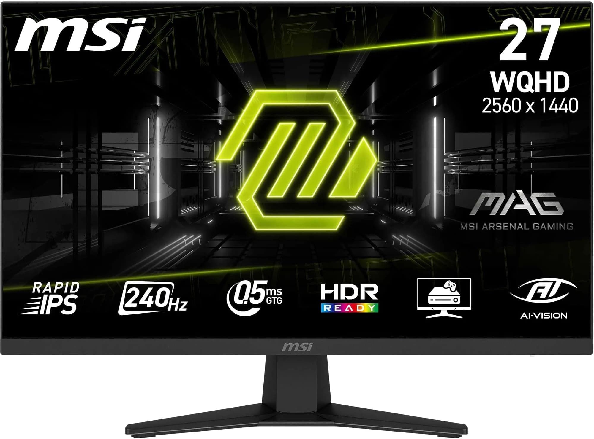Offerta -40%: MSI MAG 274QF X24 Monitor Gaming a 179€!