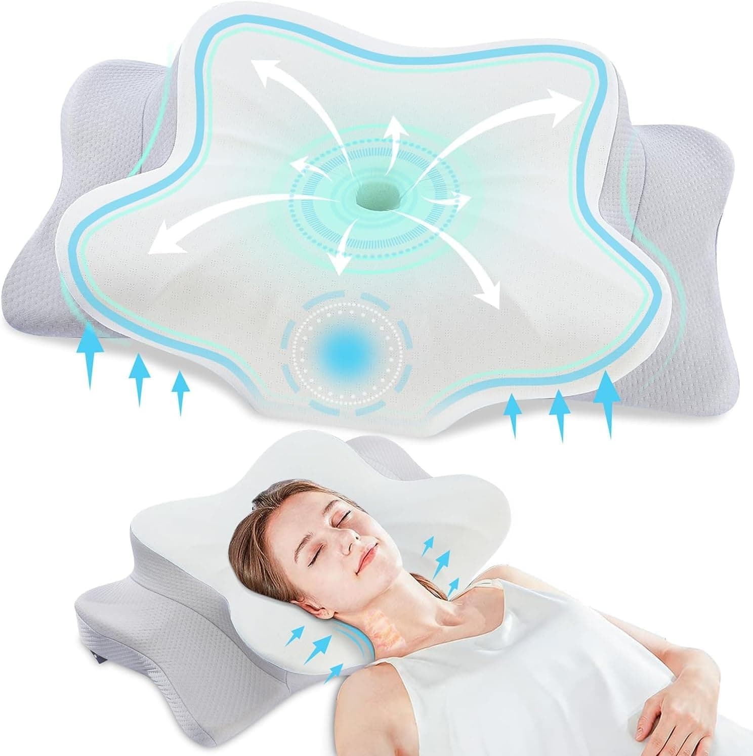 Offerta -60%: Cuscino Cervicale DONAMA a soli 39,99€!