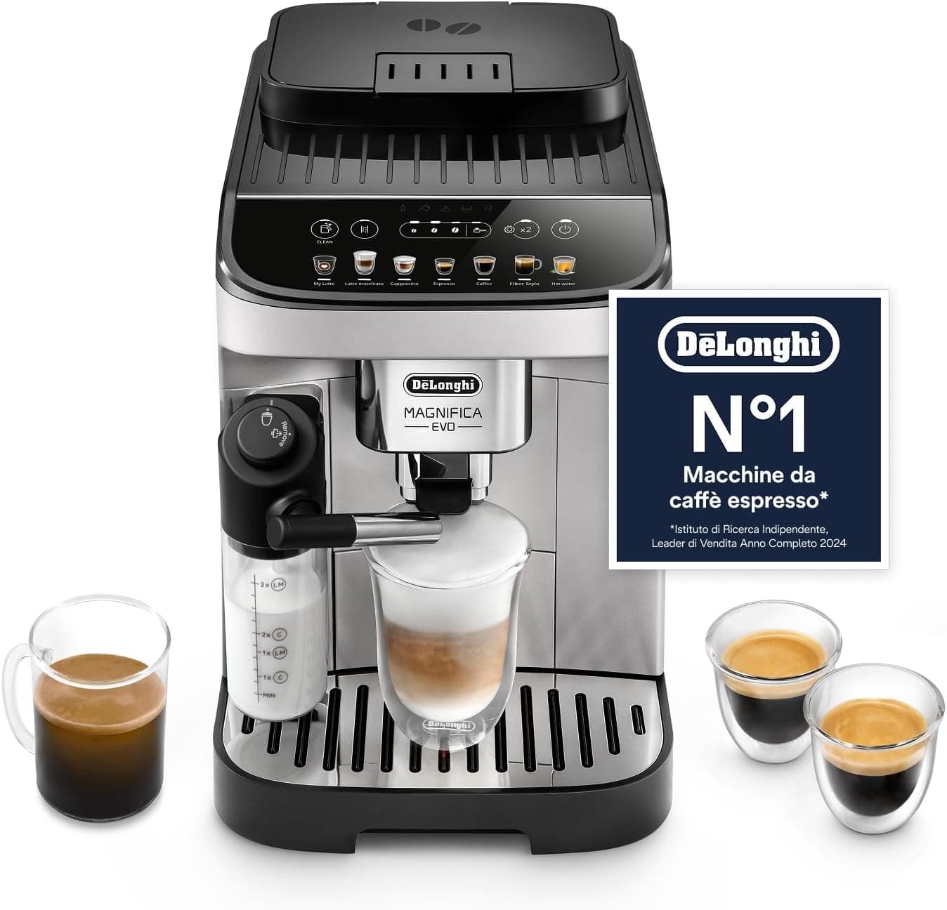 Offerta -22%: De'Longhi Magnifica Evo ECAM292.81.SB a 389€