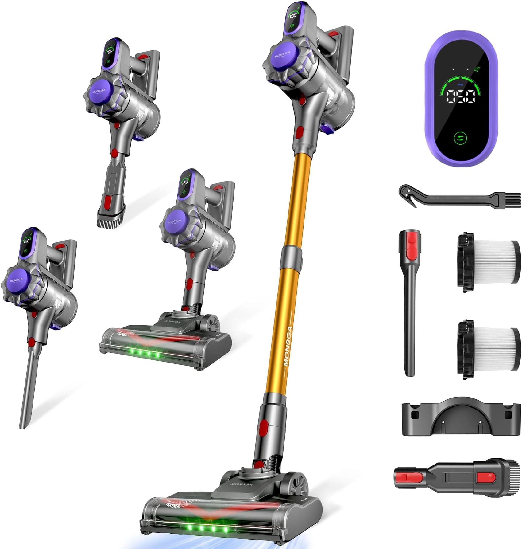 Imperdibile! MONSGA Aspirapolvere Senza Fili a soli 94,99€