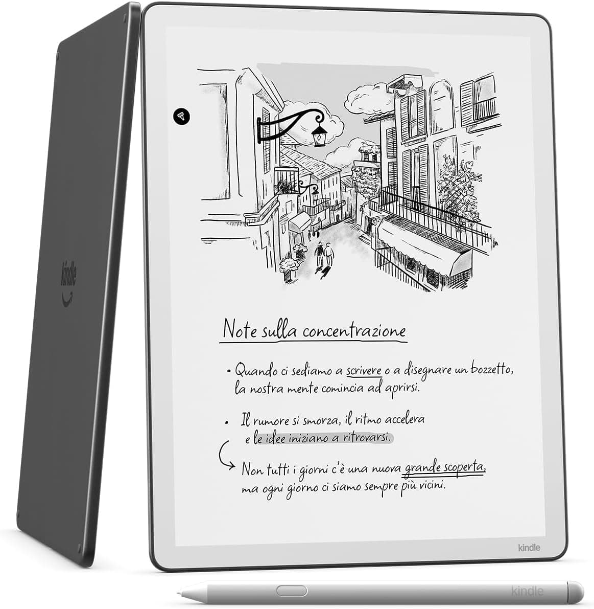 Offerta -24%: Amazon Kindle Scribe 64 GB a soli 434€!