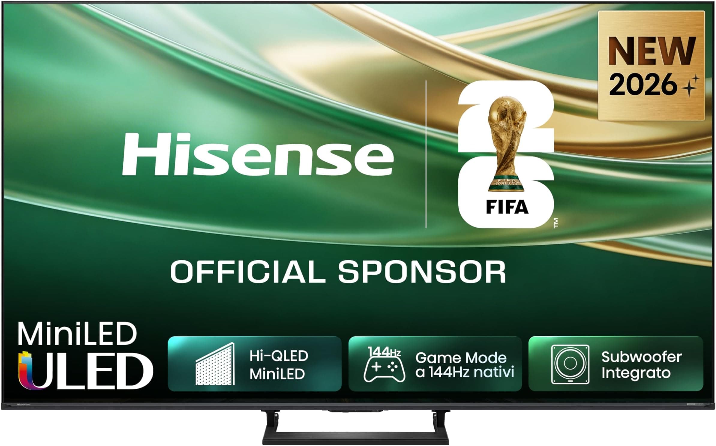 Offerta -44%: Hisense Smart TV MiniLED 55" 4K a soli 479€
