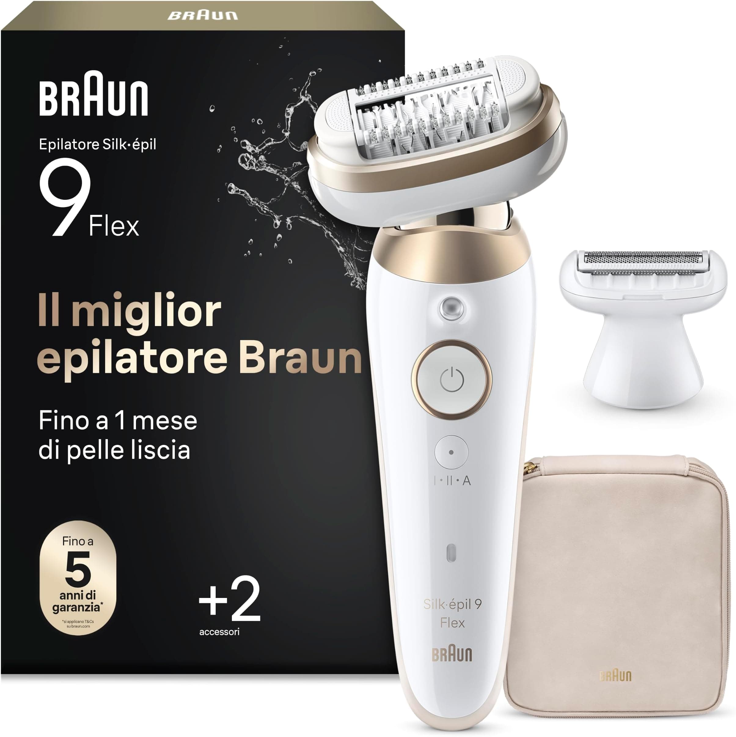 Offerta -44%: Braun Silk-Épil 9 Flex a soli 139,99€!