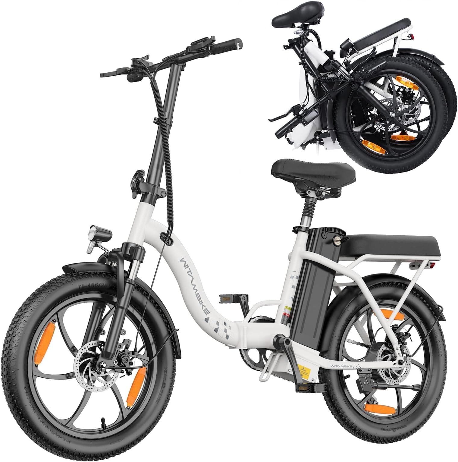 Offerta -20%: ZAZAWORK Bici Elettrica Pieghevole a 639,19€!