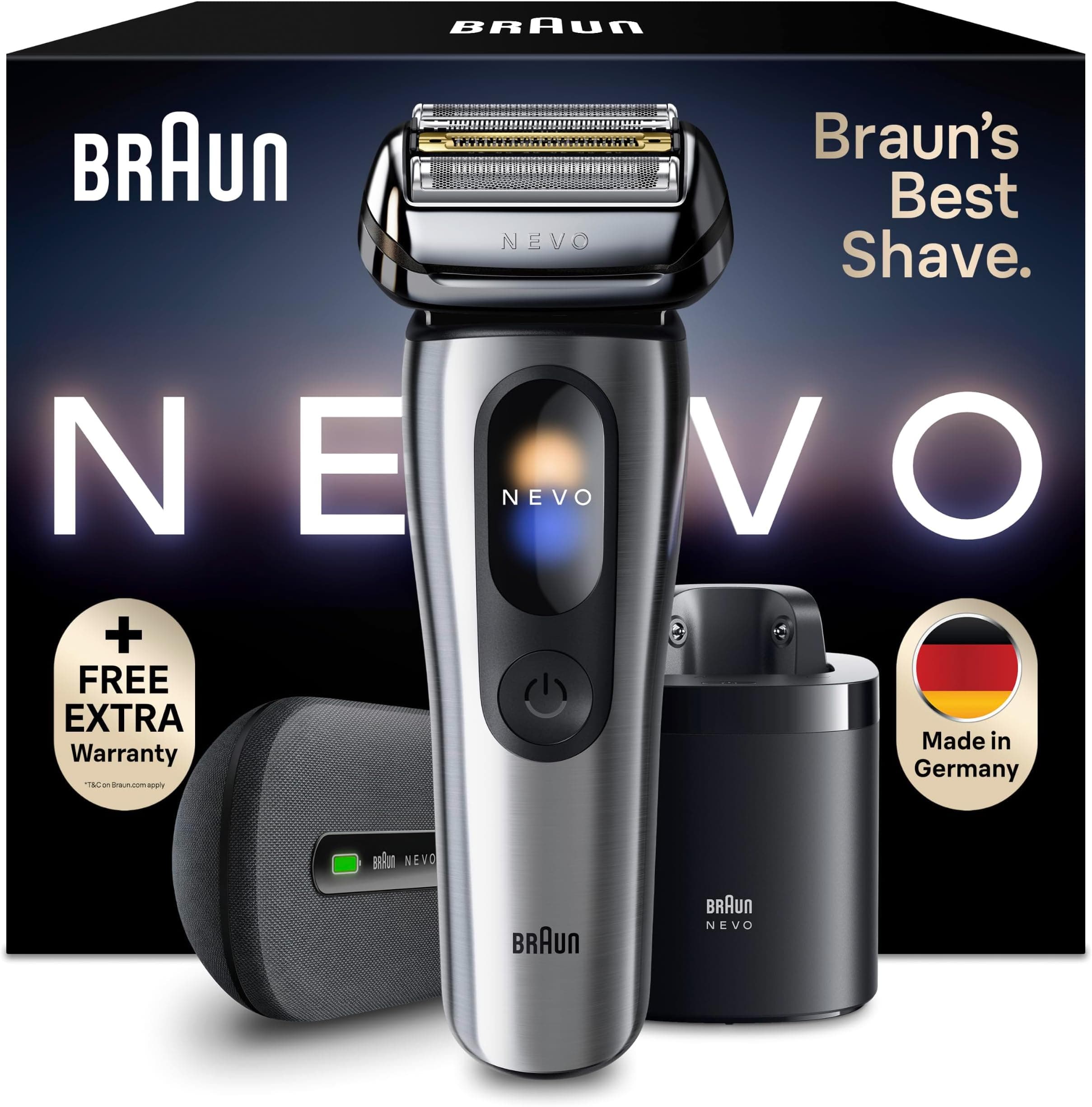 Risparmia 329€! Braun NEVO Rasoio Elettrico Barba in Offerta