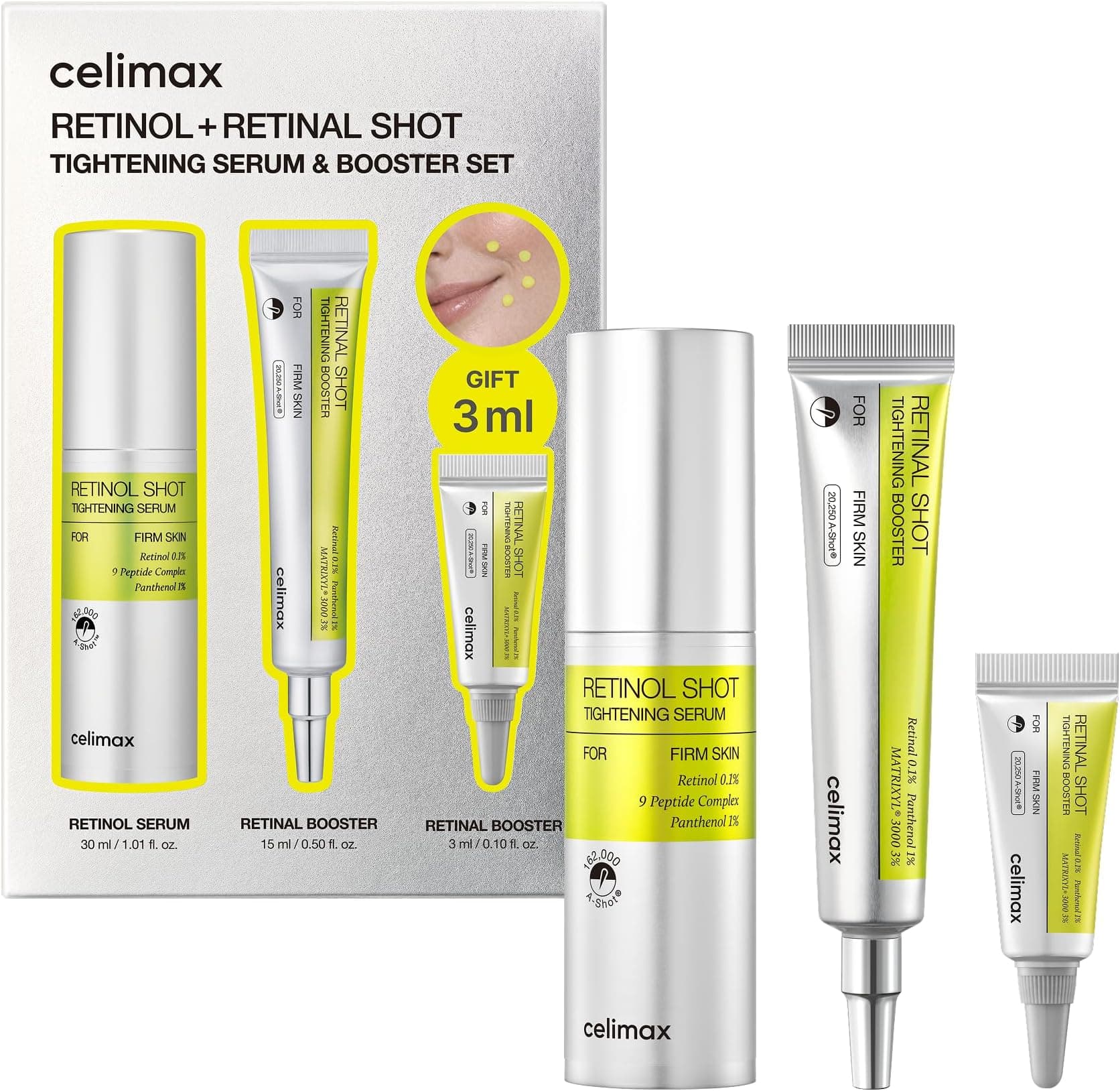 Offerta -24%: celimax Retinol + Retinal Shot a soli 28,80€!