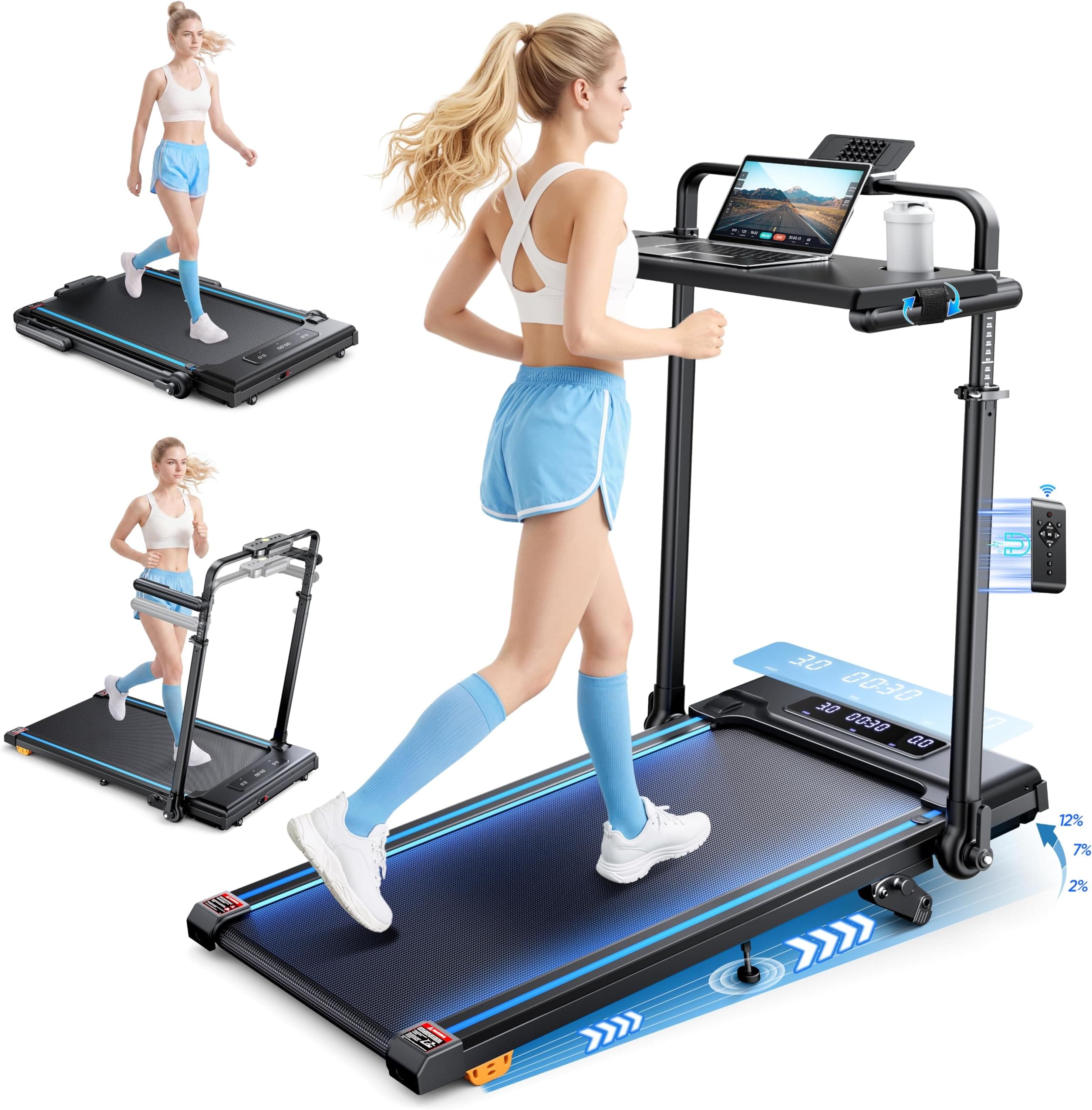 Offerta -41%: Tapis Roulant Elettrico Salvaspazio a 237,49€