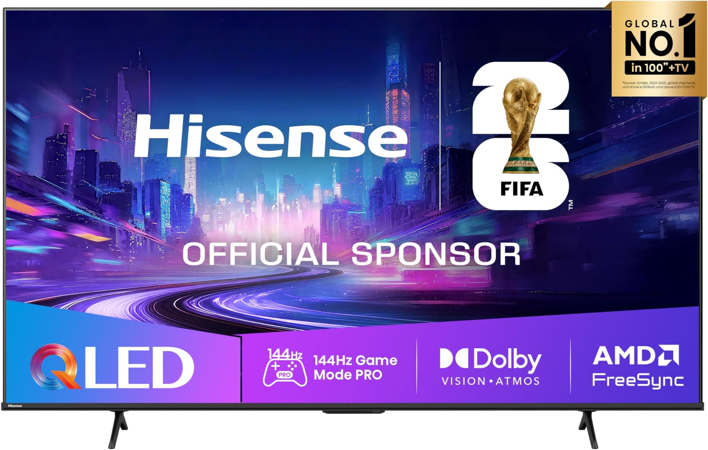 Offerta -37%: Hisense TV 55" QLED 4K a soli 379€