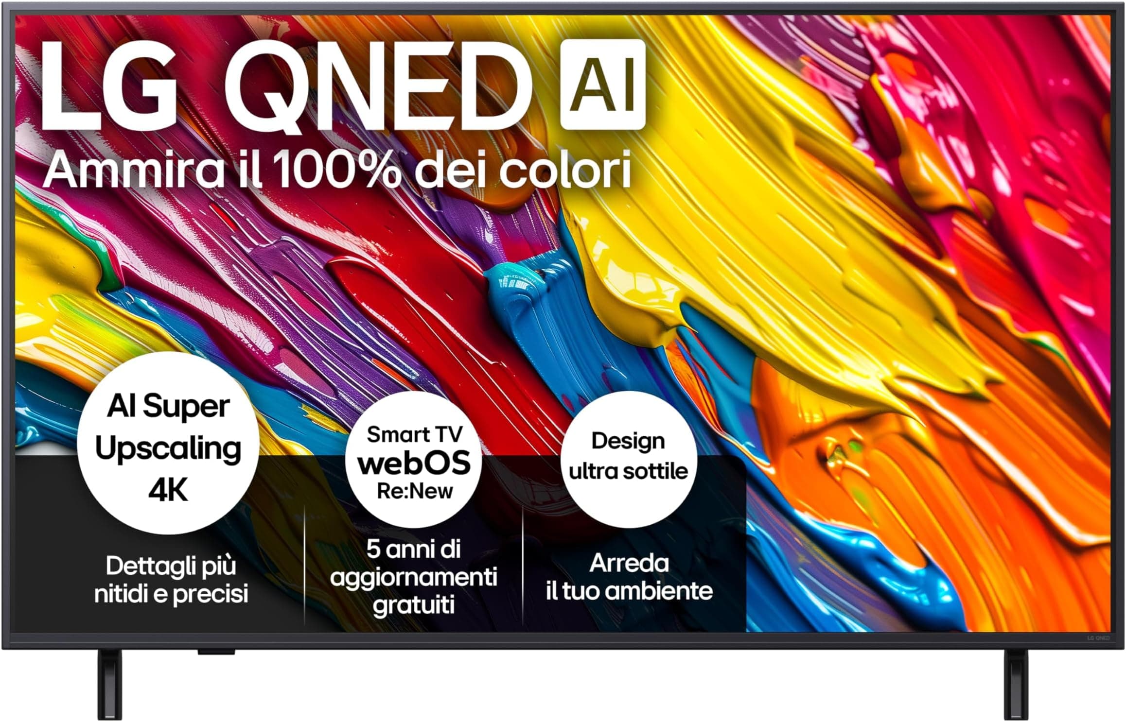 Offerta -32%: LG QNED AI 50" Smart TV 4K a soli 339€!